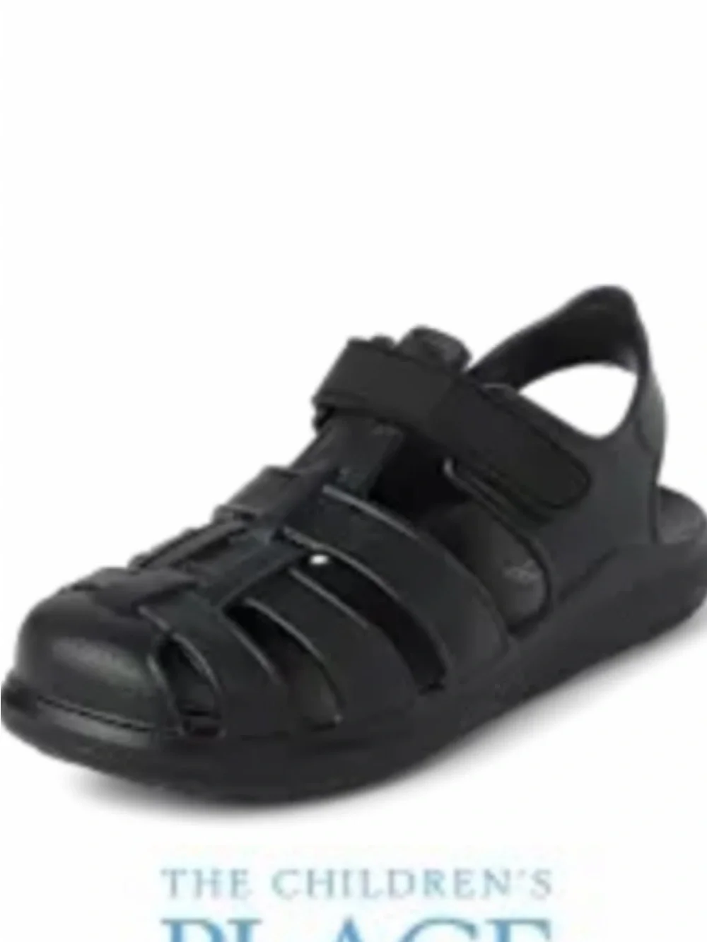 The Children's Place Black Kids' Closed-Toe Fisherman Sandals- NWT🎉